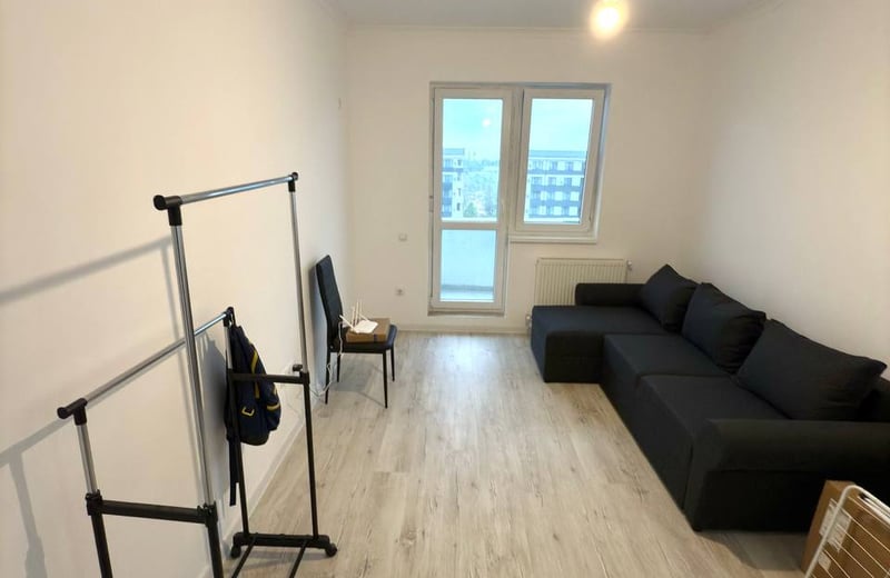 Rental of a new 3-room apartment, 70 m², Chiajna, Sector 6, Bucharest, Romania